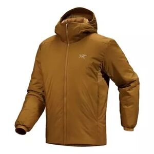 NWOT- Men’s Arcertyx Atom Heavyweight Hoody; Yukon, Large.